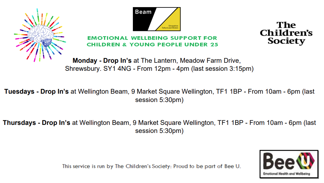 Emotional Wellbeing Support for Children and Young People Under 25
